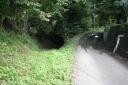 旧道（左）仁左平 清水向 二戸市 岩手県