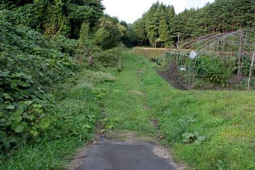 旧道跡 市野沢馬場瀬 南郷区 八戸市 青森県