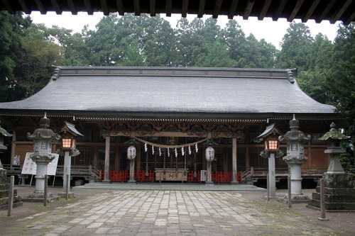 櫛引八幡宮拝殿 八幡 南郷区 八戸市 青森県