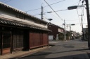 中山道街並み（五個荘方面） 国道421号交差点 武佐町 近江八幡市