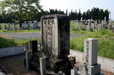 侠客東屋林次郎墓 東近江市