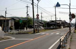 旧八風街道道順(武佐-永源寺)