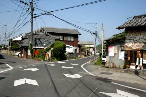 旧八風街道道順(武佐-永源寺)
