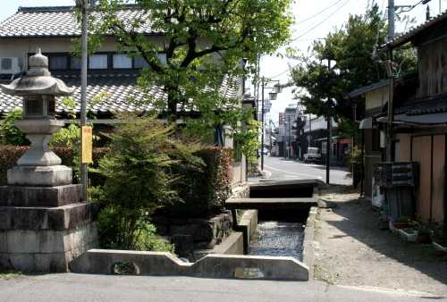 安土街道起点 八日市清水1丁目 東近江市