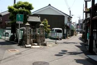 旧八風街道道順(武佐-永源寺)