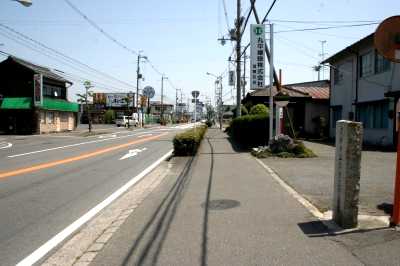 飛行第三連隊正門跡地 札の辻先 東沖野3丁目 東近江市
