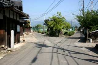 旧八風街道道順(武佐-永源寺)