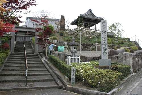 小倉山上城址(安養寺) 山上町 東近江市 滋賀県