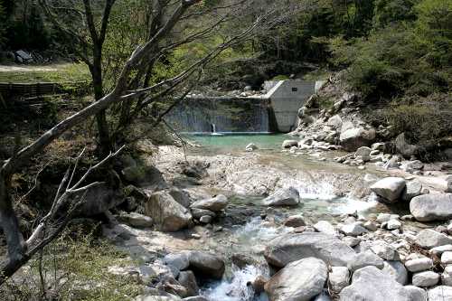八風谷入口付近 黄和田町 東近江市 滋賀県