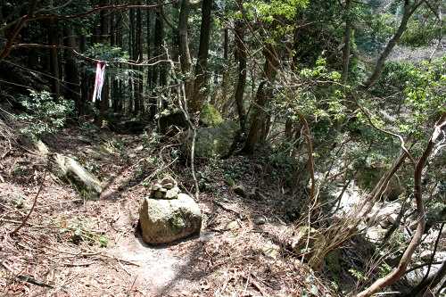 八風峠道 黄和田町 東近江市 滋賀県