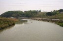 朝明川 山城町 四日市市 三重県