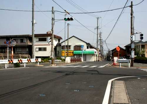 海運橋（県道４０１号と交差）富洲原町 四日市市 三重県