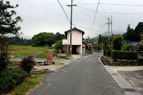 旧八風街道 田光 菰野町 三重郡 三重県