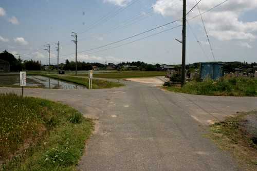 旧八風街道(直進) 西村町 四日市市 三重県