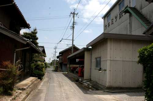 旧八風街道 中野町 四日市市 三重県