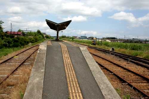 旧栗駒駅 上町裏 岩ヶ崎 栗駒 栗原市 宮城県
