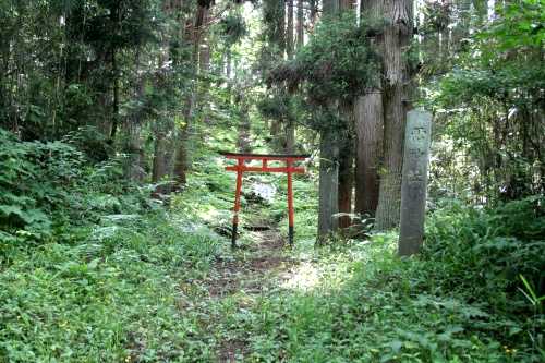 雷神社入口 志登ヶ森 山崎 片子沢 栗駒 栗原市 宮城県