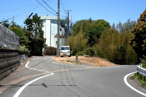 長坂改築記念碑（旧道左） 細江町気賀 浜松市北区 静岡県