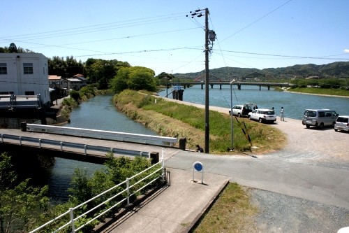落合渡し場跡 細江町気賀 浜松市北区 静岡県