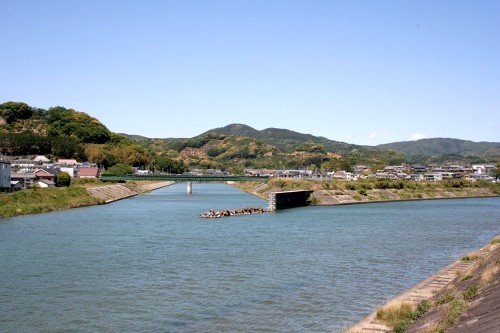 落合川 細江町広岡 浜松市北区 静岡県