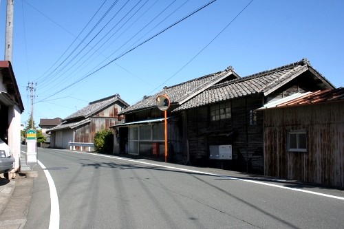 旧姫街道家並み（長楽寺入口付近） 細江町気賀 浜松市北区 静岡県