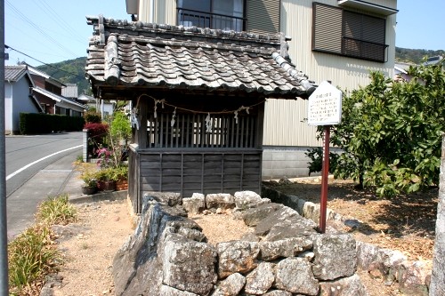 秋葉燈籠・高札場跡 三ヶ日町本坂 浜松市北区 静岡県
