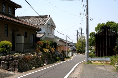 旧嵩山宿町並み 嵩山町井原 豊橋市 愛知県