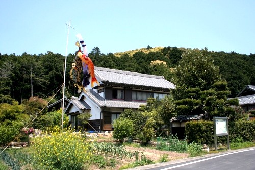 嵩山宿夏目本陣跡 嵩山町北貝津 豊橋市 愛知県