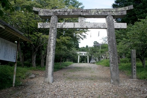 茂別館跡（矢不来天満宮） 矢不来 北斗市 北海道
