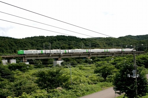 特急スーパー白鳥 湯の里 知内町 上磯郡 北海道