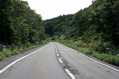 松前街道(国道228号) 千軒 福島町 松前郡 北海道