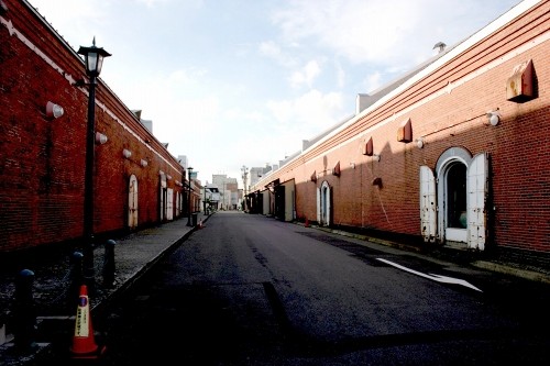 函館港と倉庫群 末広町 函館市 北海道