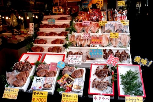 凾館朝市 若松町 函館市 北海道