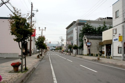 町並み 御幸町 森町 茅部郡 北海道