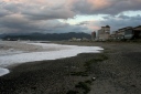 瀬波海岸 瀬波温泉 村上市 新潟県