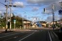 出羽街道浜通分岐点（瀬波上町交差点） 瀬波上町 村上市 新潟県