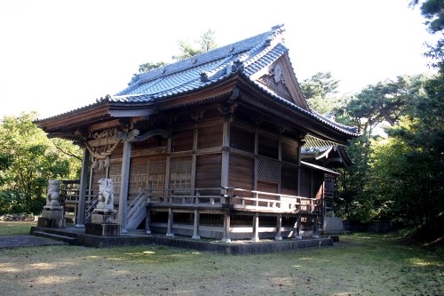 塩竈神社 荒井浜 胎内市 新潟県