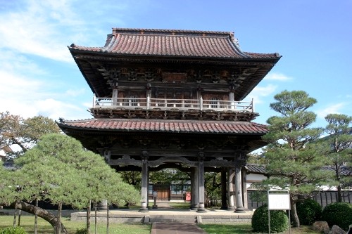 宝光寺山門 諏訪町２丁目 新発田市 新潟県