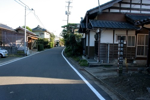 旧稲島宿町並み 稲島 西蒲区 新潟市 新潟県