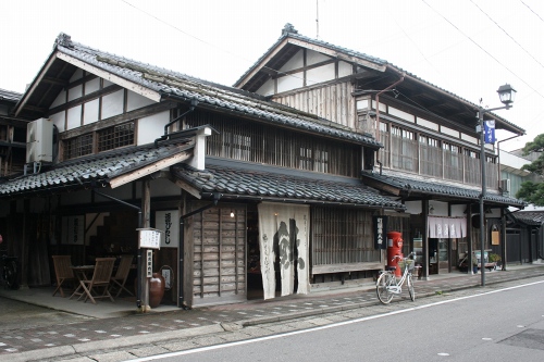 家並み 大町 村上市 新潟県