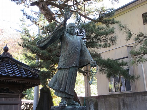 日蓮聖人の遺跡 寺泊大町 長岡市 新潟県