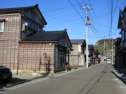 妻入街並 出雲崎町木折町 三島郡 新潟県