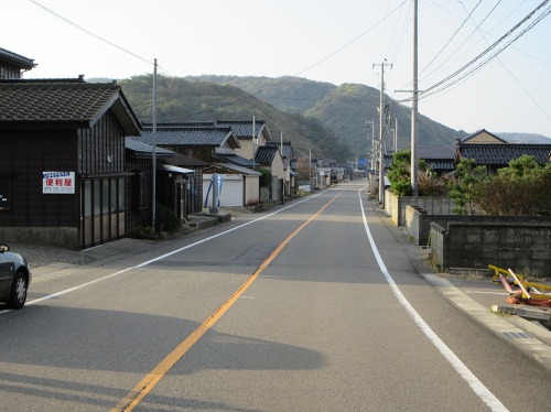 旧椎谷宿町並み 椎谷 柏崎市 新潟県