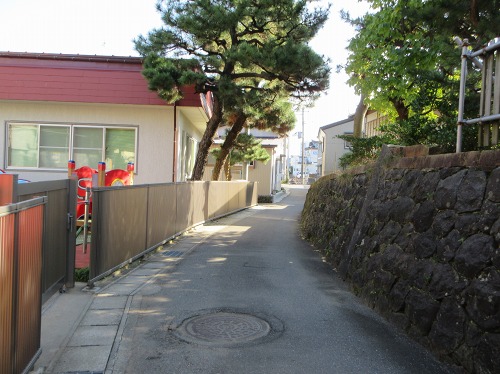 旧北国街道 西本町２丁目 柏崎市 新潟県