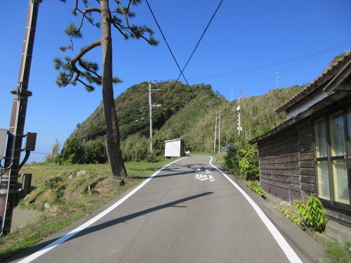 聖ケ鼻・旧北国街道 米山町 柏崎市 新潟県