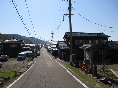 旧鉢崎宿町並み・鉢崎関所跡 米山町 柏崎市 新潟県