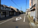 旧潟町宿町並み・道標 潟町 大潟区 上越市 新潟県