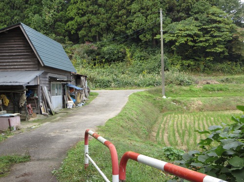 旧北国街道 鍋ケ浦 上越市 新潟県