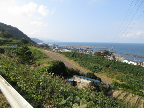 旧北国街道・名立遠望 名立小泊 名立区 上越市 新潟県