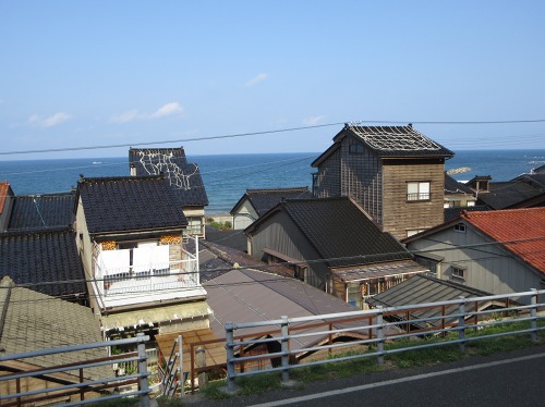 家並み 筒石 糸魚川市 新潟県